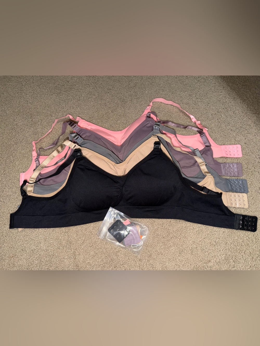 Seamless breastfeeding bra bundle-Wire free